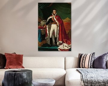 Portret van Willem I, koning der Nederlanden, Joseph Paelinck