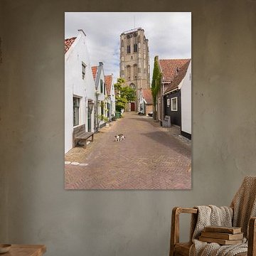 Blick auf den Goedereede-Turm