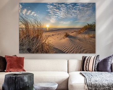 Hollands Zeegezicht van Alex Hiemstra