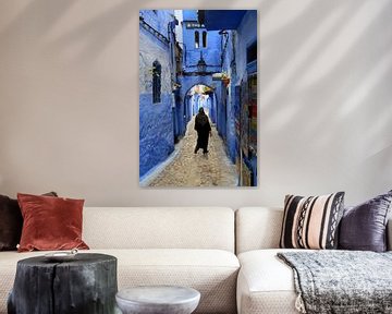 Medina in shades of blue van Zoe Vondenhoff