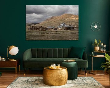 Industrial ghost town | Bodie | California | America | travel photography print by Kimberley Helmendag