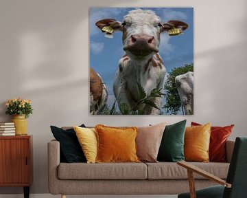 Koeienportret van Ans Bastiaanssen