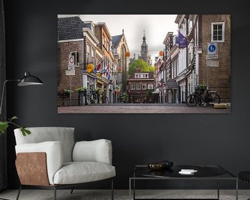 Een straatbeeld van Gouda sur Claudio Duarte