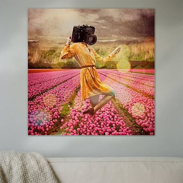 Gwendolyn and the Tulips van Marja van den Hurk
