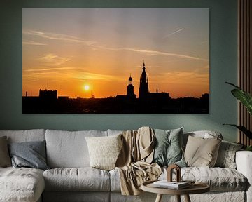 Breda - Grote Kerk Sunset - ILoveBreda by I Love Breda