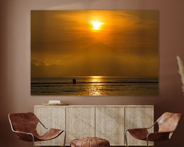 Bali zonsondergang sur Andre Jansen