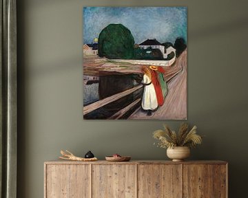 Meisjes op de pier, Edvard Munch