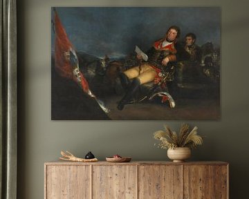 Godoy como general, Francisco de Goya
