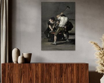 Die Schmiede, Francisco de Goya