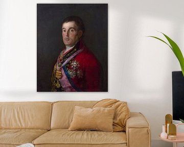 Portret van de hertog van Wellington, Francisco de Goya