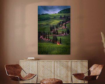 Lightspeed in Tuscany von Edwin Mooijaart