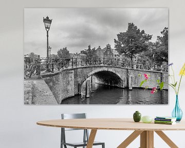 Bridge over the Reguliersgracht - Amsterdam by Tony Buijse