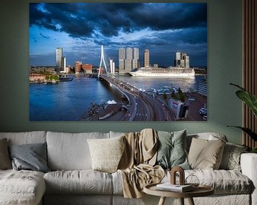 De Skyline van Rotterdam by Roy Poots