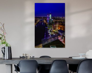 Skyline van Rotterdam von Roy Poots