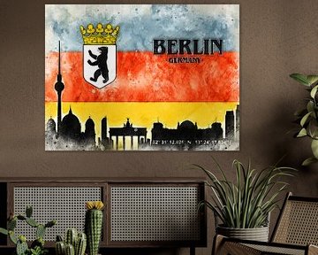 Berlin van Printed Artings