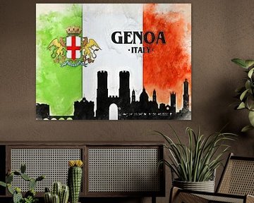 Genua van Printed Artings