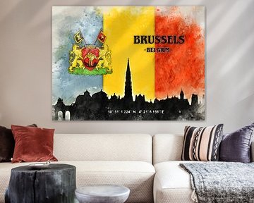 Brüssel van Printed Artings