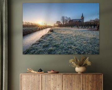 Kerk in Erichem von Moetwil en van Dijk - Fotografie