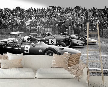 1e Startrij Grand Prix 1968 Zandvoort van Harry Hadders