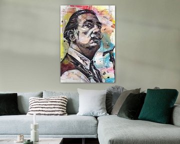 Salvador Dali schilderij van Jos Hoppenbrouwers