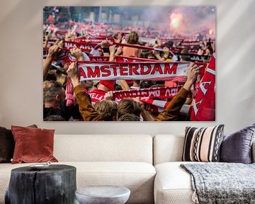 Huldiging landskampioen Ajax in Amsterdam