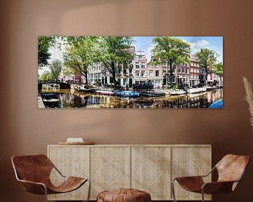 Nummer 101 Panorama 2 Egelantiersgracht Color Artistic