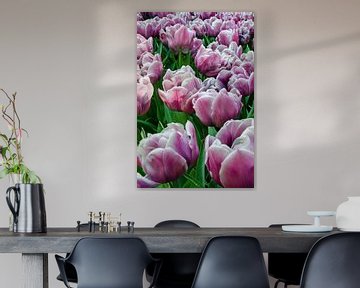 Purple tulips by Ellinor Creation