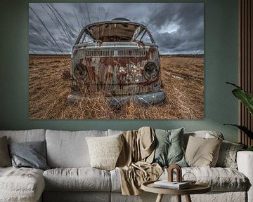 Abandoned VW Tranporter by Gerben van Buiten