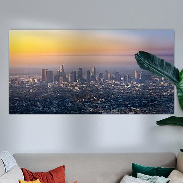 Los Angeles Skyline sur Remco Piet