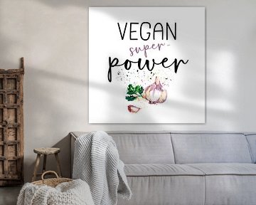 VEGAN SUPERPOWER Knoflook van Melanie Viola