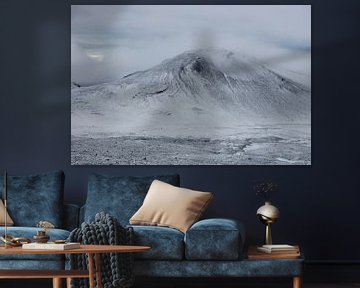 Winterlandschap in IJsland van Wigger Tims