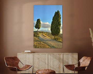 Hike through Tuscany van Peter Bergmann