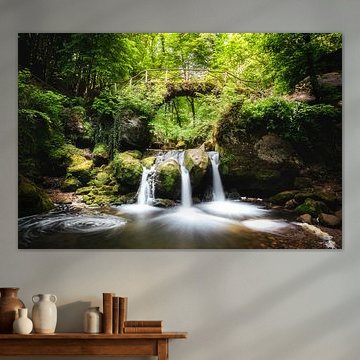 Schiessentümpel Wasserfall in Müllerthal, Luxemburg