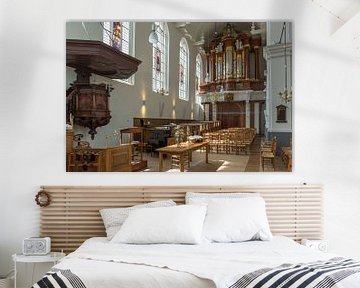 Interieur Kapelkerk te Alkmaar