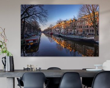 Die Grachten von Amsterdam von Tristan Lavender