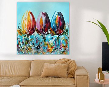 Tulpen van Gena Theheartofart