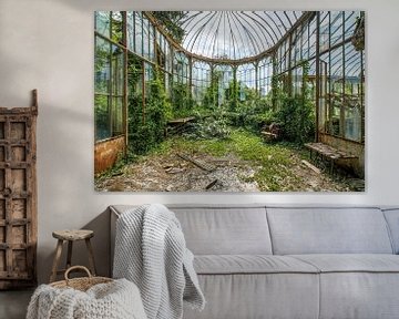 Verlassener Gartenraum in Belgien von Kristof Ven