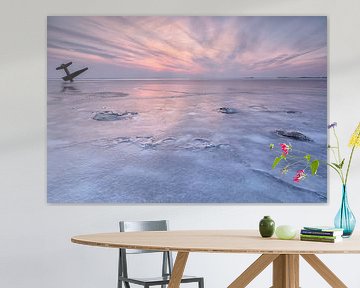 Ijzig Harderwijk in pastelkleuren van Dennisart Fotografie