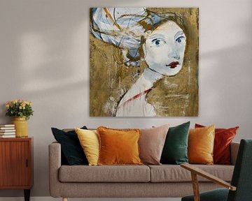 Blue eyes van RAR Kramer - Visual poet