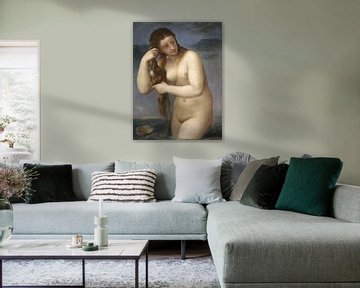 Venus opstijgend uit de zee, Titian