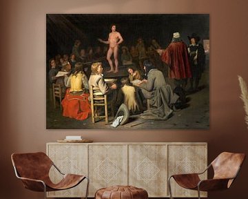 De tekenles, Michiel Sweerts