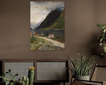 Fjorden landschap, Georg Anton Rasmussen