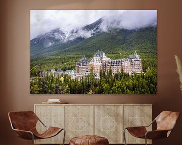 Banff Springs Hotel, kasteel in de Canadese Rockies van Rietje Bulthuis