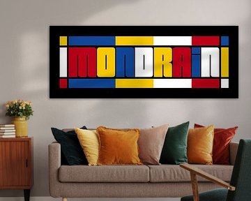 MONDRIAN Typografie van Marion Tenbergen