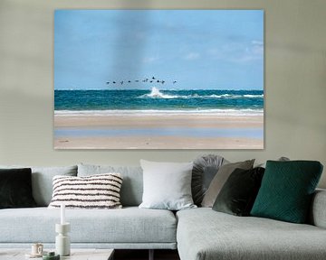 Beach birds von Meint Brookman