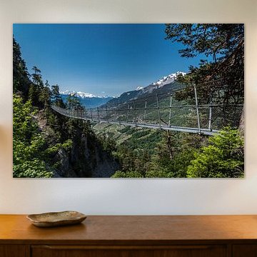 Pont suspendu, Bisse Torrent-Neuf Suisse