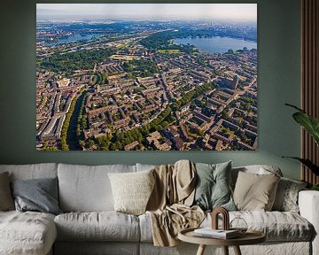 Luchtfoto Crooswijk te Rotterdam van Anton de Zeeuw