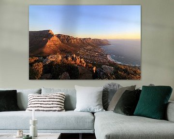 cape town panorama view clifton