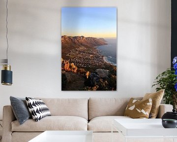 Cape town Clifton view from Lion s head