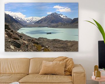 Hooker Lake / Nieuw-Zeeland van Shot it fotografie